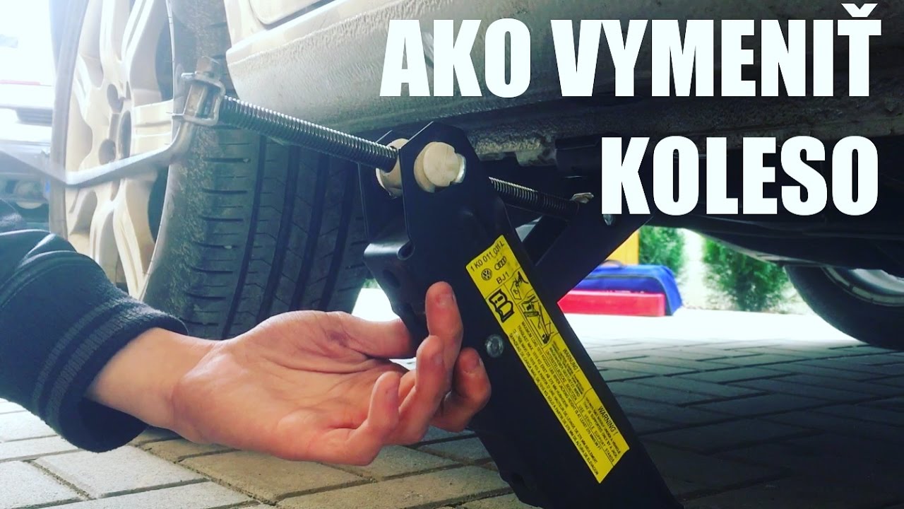 N&Aacute;VOD - AKO VYMENIŤ KOLESO?