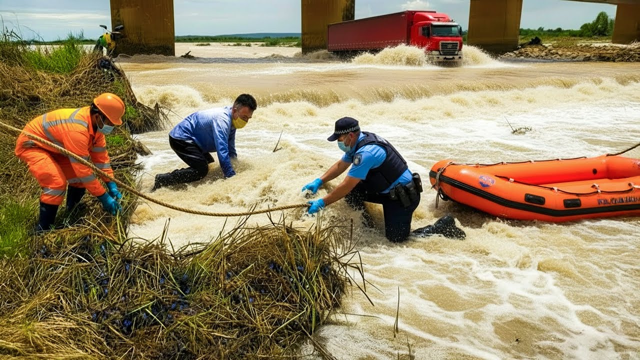 Massive Dam Clearing! Satisfying Debris Removal for Smoother Water Flow