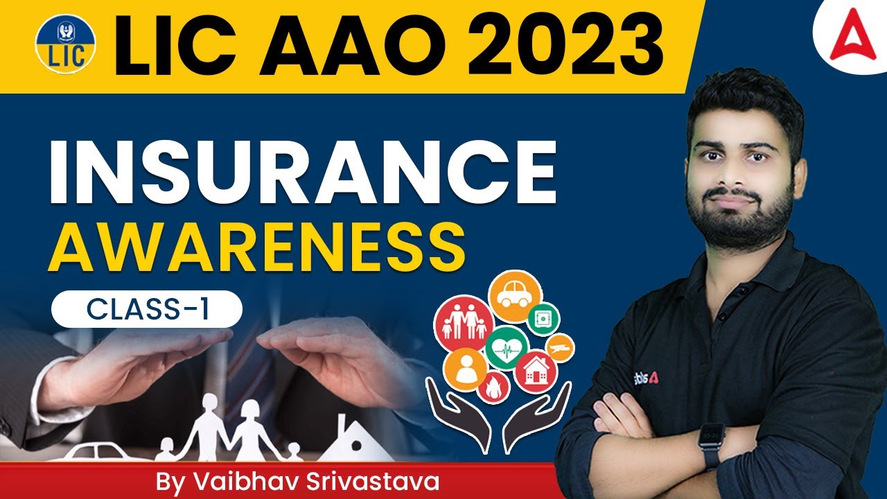LIC AAO 2023 | Insurance Awareness | CLASS-1 | by Vaibhav Srivastava