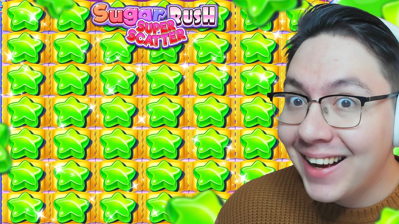 I HIT FULLSCREEN OF STARS (IMPOSSIBLE) on Sugar Rush Super Scatter