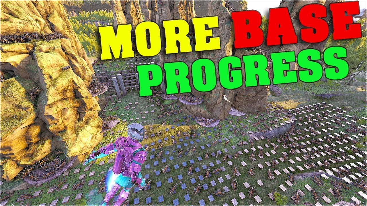 Massive Base Progress + Lucky Loot! MTS 4 Man Pvp S3E32 | Ark: Survival Evolved