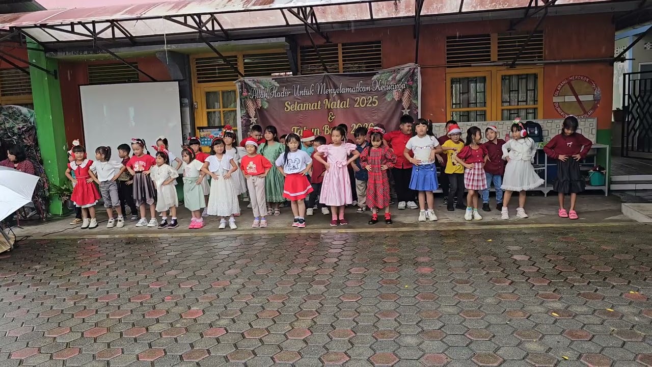 Tarian Natal Kelas 1A SD Paroki 09 Jan 2026