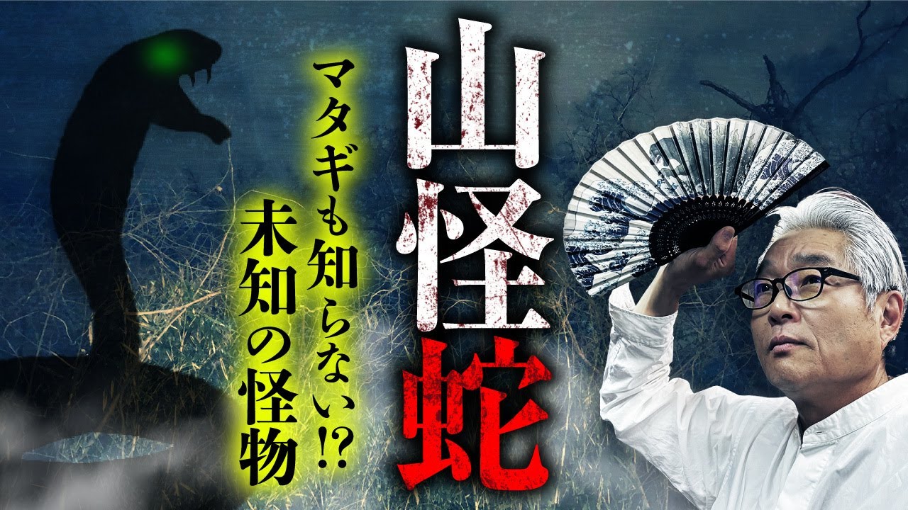 【山怪】日本全国で目撃される怪蛇たち。マタギ・猟師も驚くその正体とは？田中康弘先生が語ります。