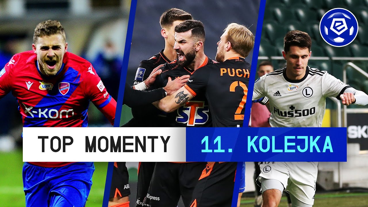 TOP MOMENTY 11. Kolejki | Ekstraklasa | 2020/21 [Komentarz]