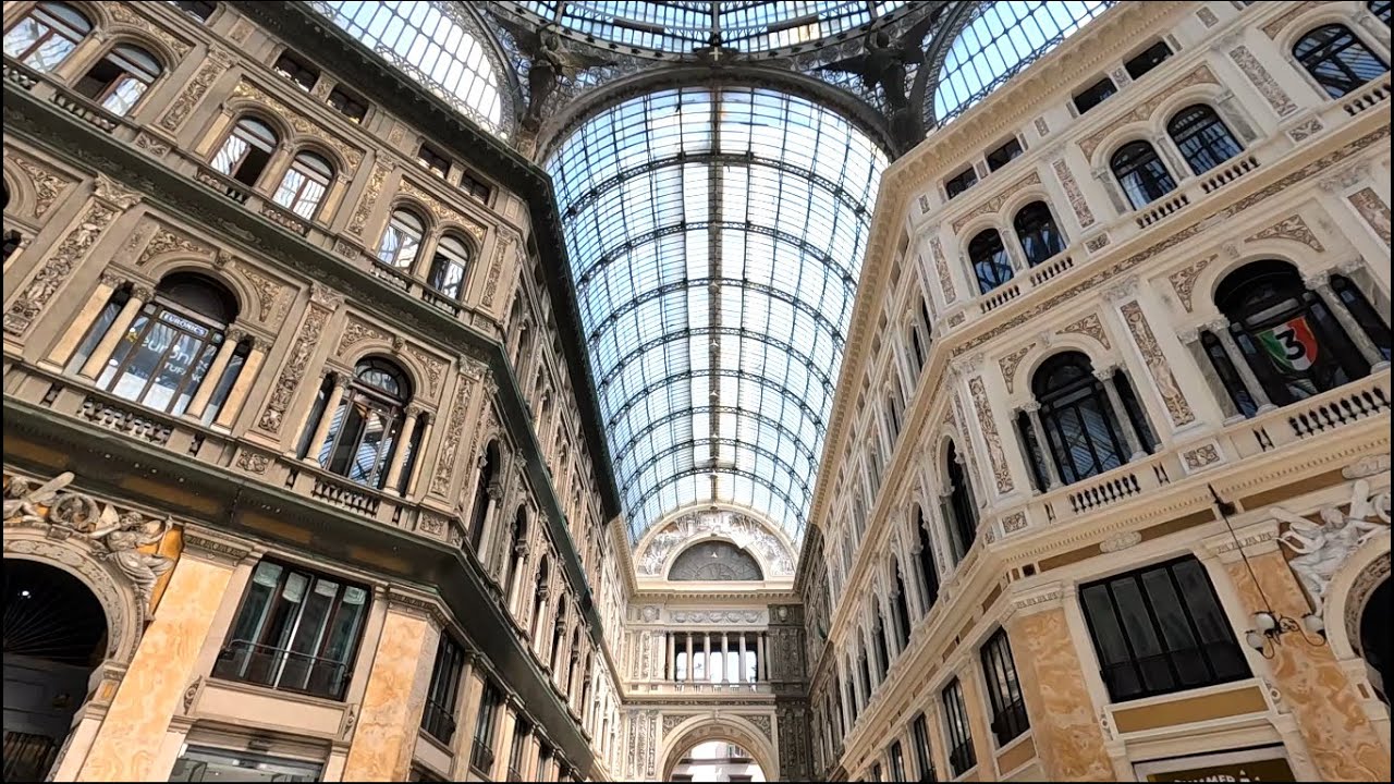 2023/05/31-1 NCL Epic: Breakfast - Napoli: Walking Around - Galleria Umberto I - To Sant'Elmo Castle