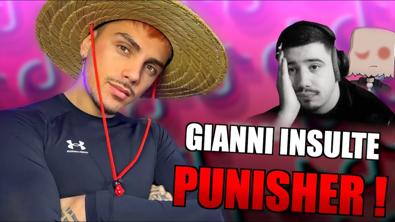 GIANNI ins*lte et menace PUNISHER ! (clash, drama, tiktok)