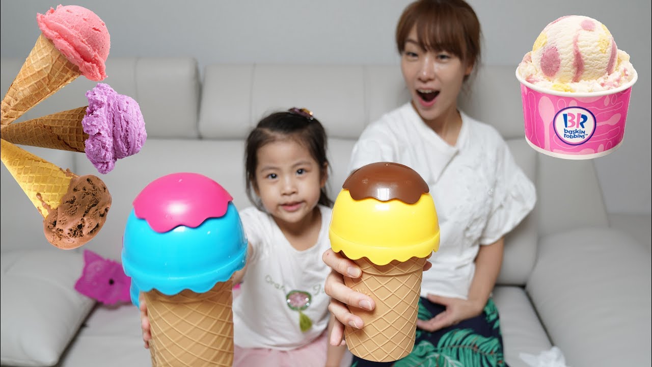 아이스크림 만드는 컵이 있데요!! 서은이의 아이스크림 메이커 뽀로로 주스 핑크퐁 Ice Cream Maker with Pororo Juice