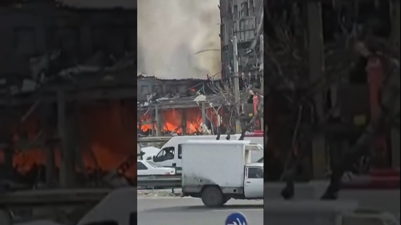 Aftermath of Israeli strikes on Iran's space center, cyber police in Hamedan