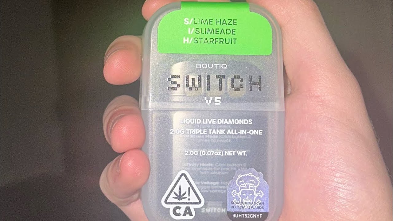 Boutiq Switch V5 review!! (3 FLAVORS?!)