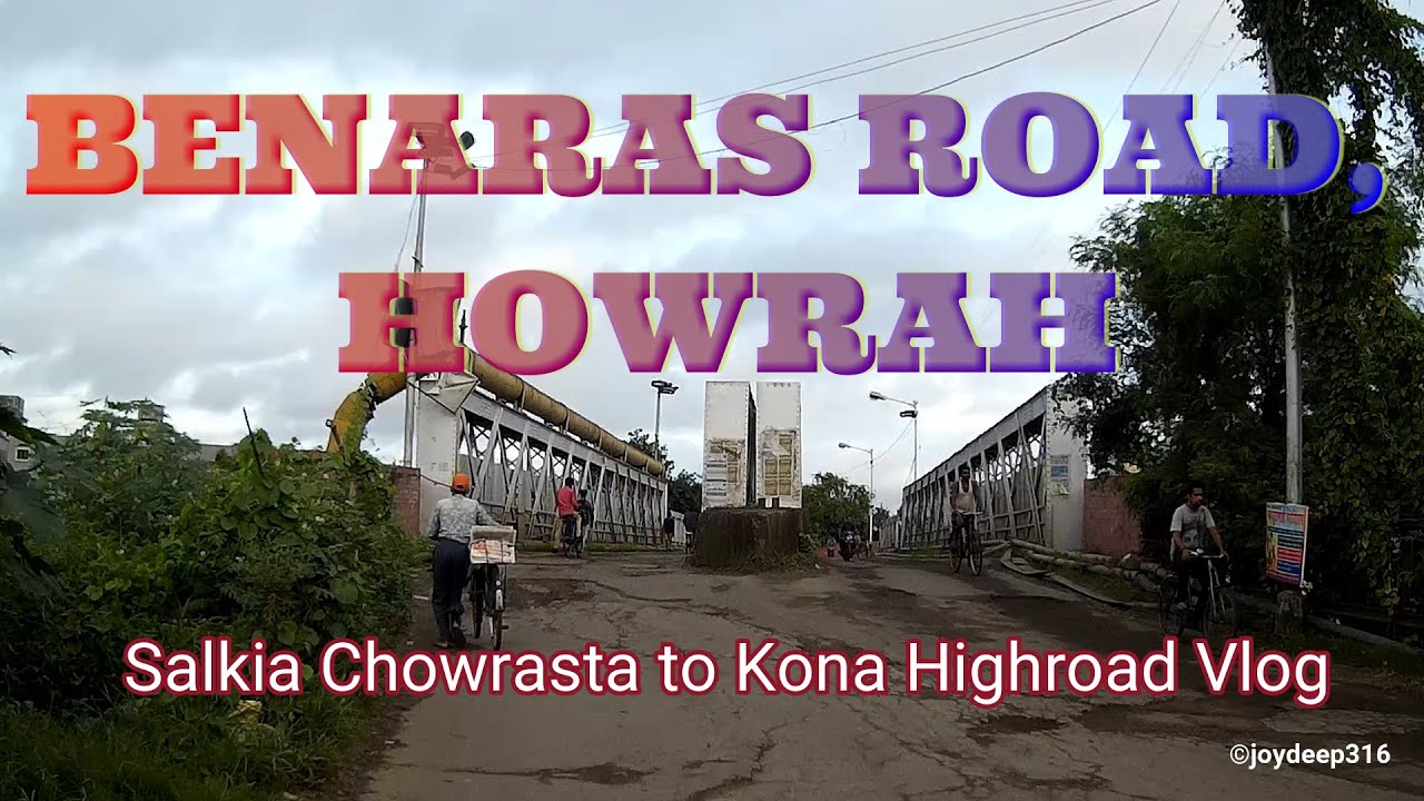 Benaras Road, Howrah | Salkia to Kona bike ride vlog