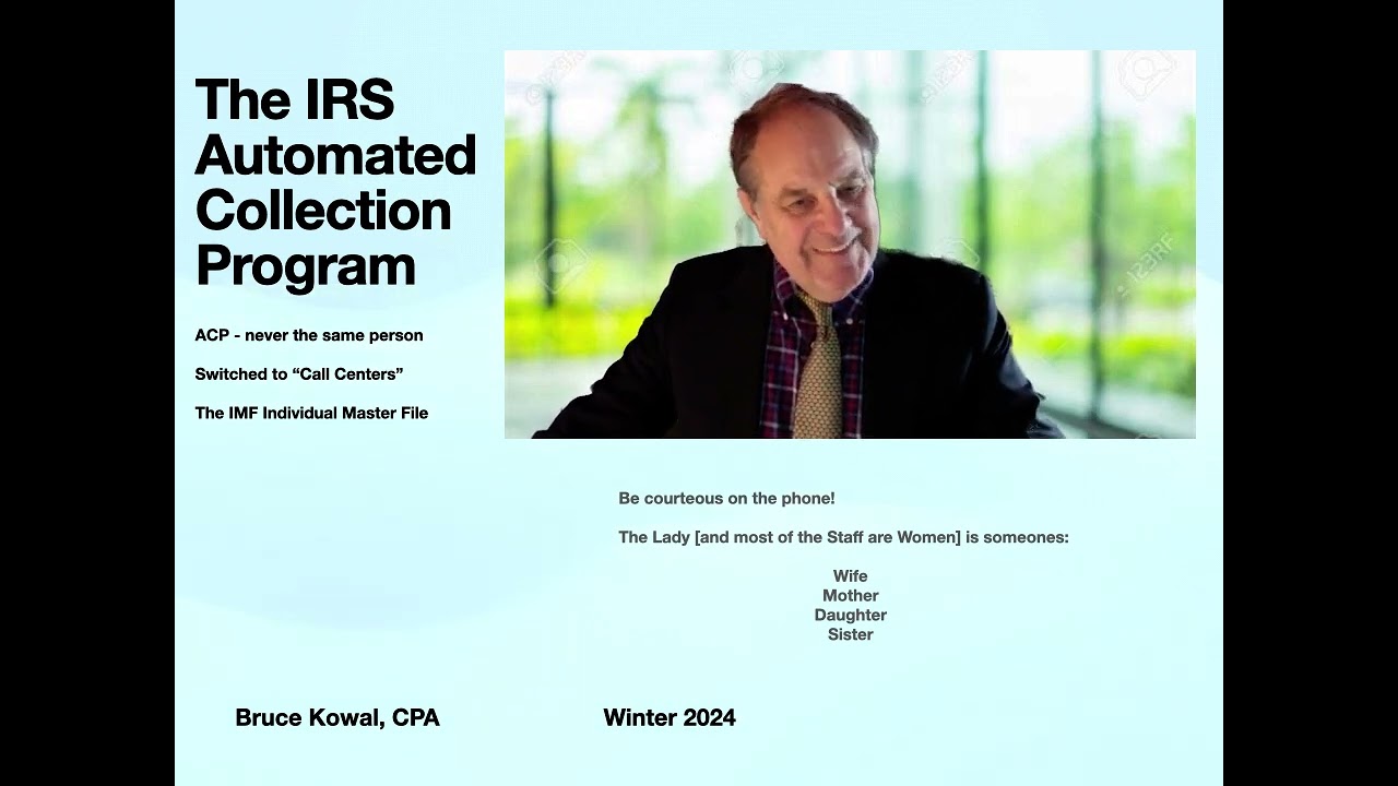 The IRS Automated Collection System