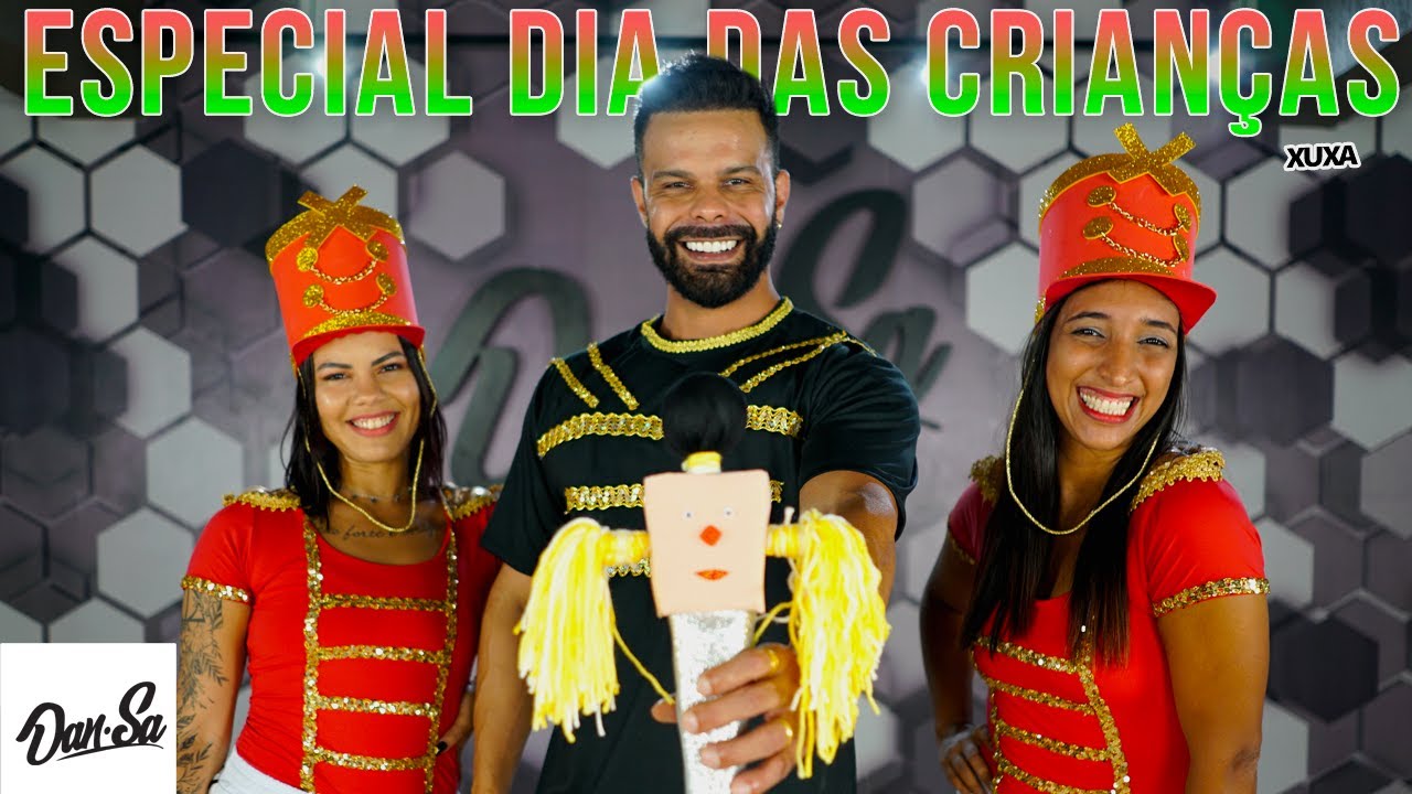 Lua de Cristal + Tindolelê + Ilariê (Especial dia Das Crianças) - Xuxa - Dan-Sa  (Coreografia)