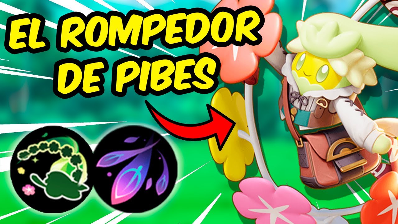 COMFEY RINDE MUCHÍSIMO CON EL COMPAÑERO ADECUADO 🍃 Guía, build, medallas y gameplay | Pokemon Unite