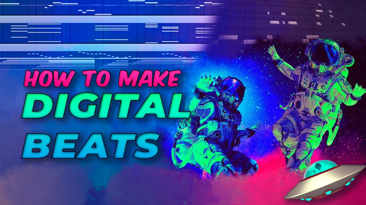 HOW TO MAKE DIGITAL / FUTURISTIC BEATS FOR PLUTO X BABY PLUTO | Making a Dark Virtual Beat Tutorial