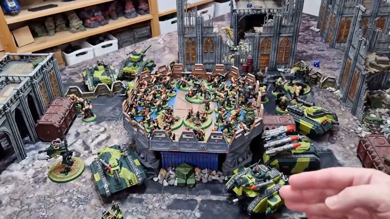 Hold the line! Imperial Guard vs Death Guard, Warhammer 40k battle report 0