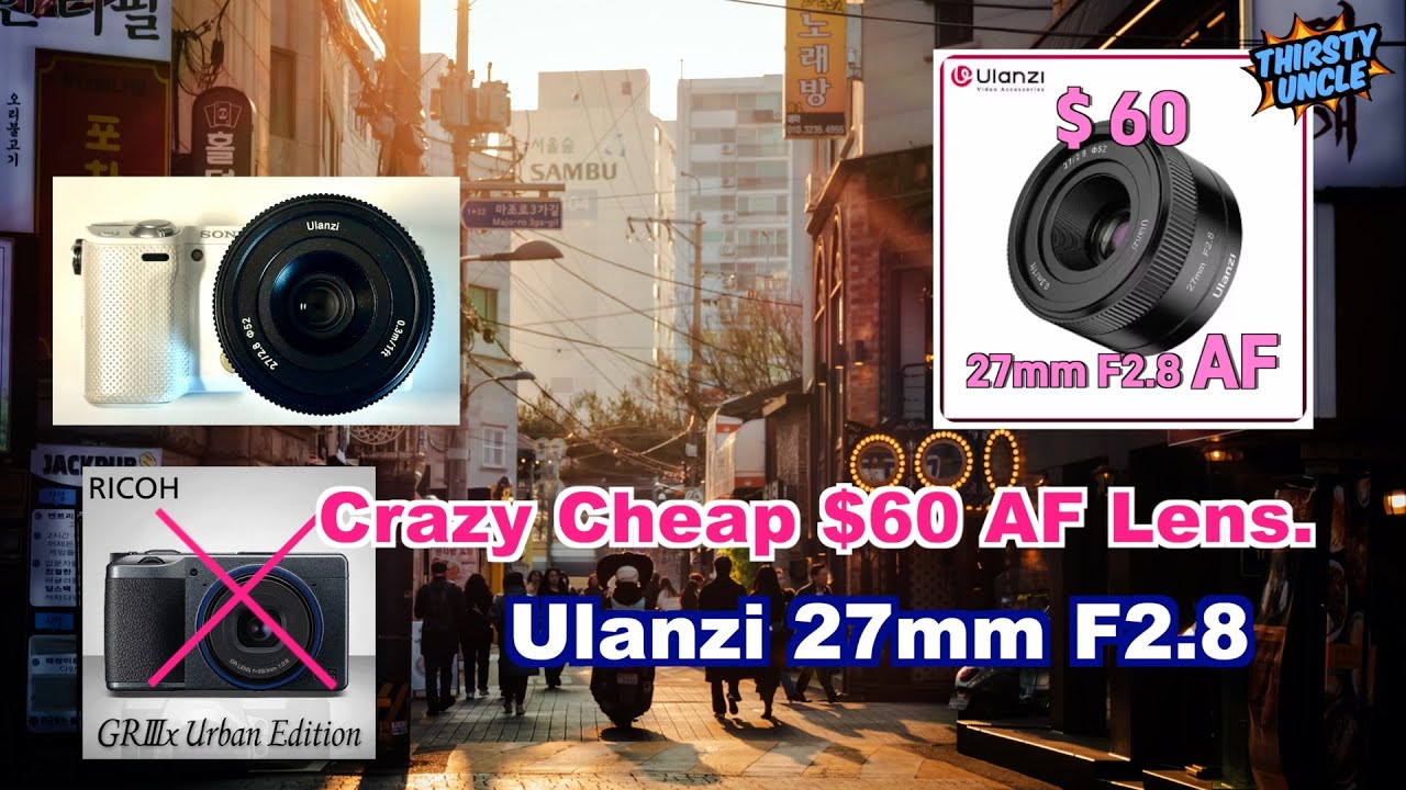 Crazy Cheap $60 AF Lens. Ulanzi 27mm F2.8 | Quality is good! | Opener and lots of photo samples
