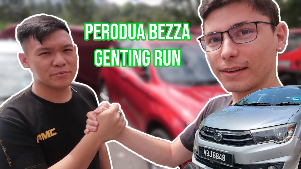 How to spend your last day in Malaysia? Genting Run! - Perodua Bezza 1.3 X - feat. @aderenlim 🇲🇾