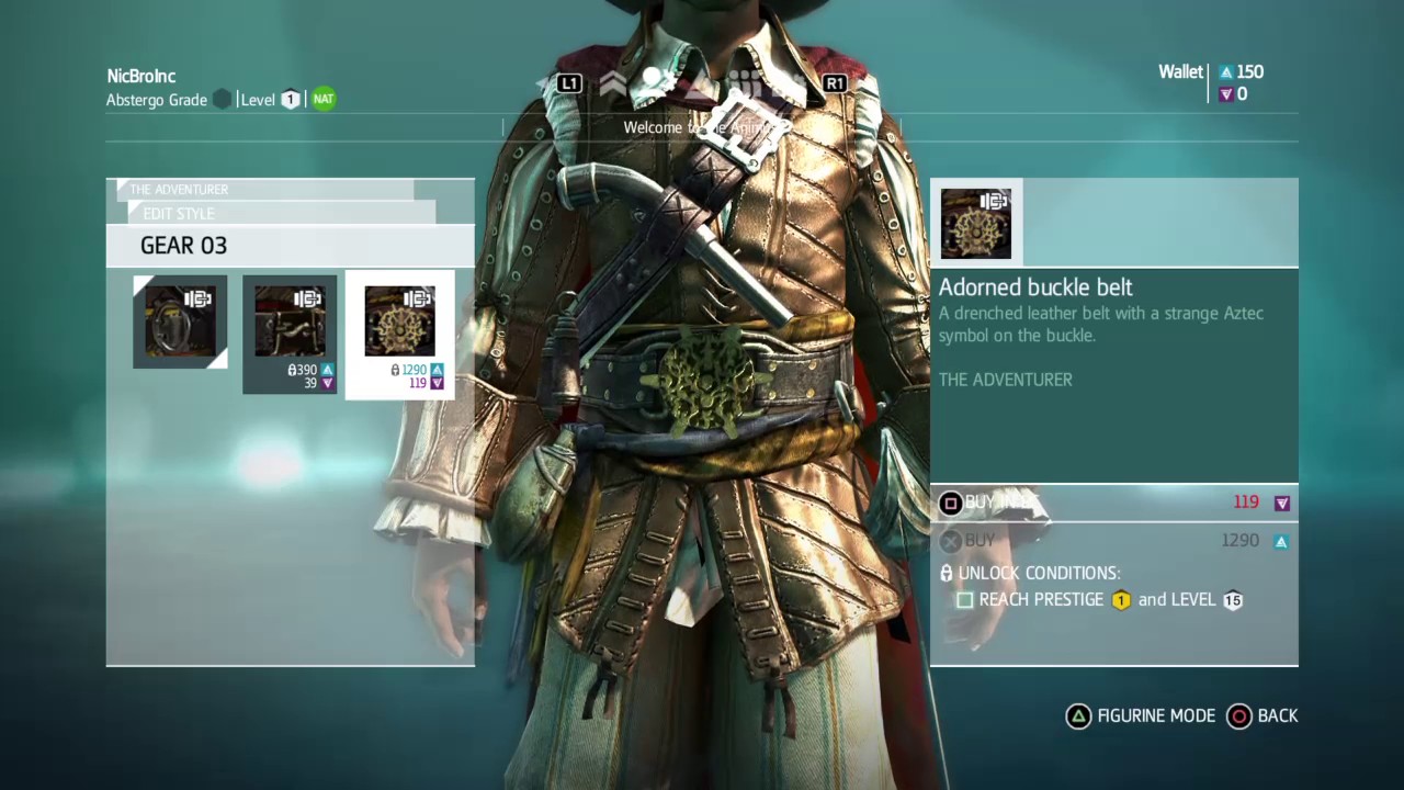 Assassin's Creed IV Black Flag: Multiplayer Customization