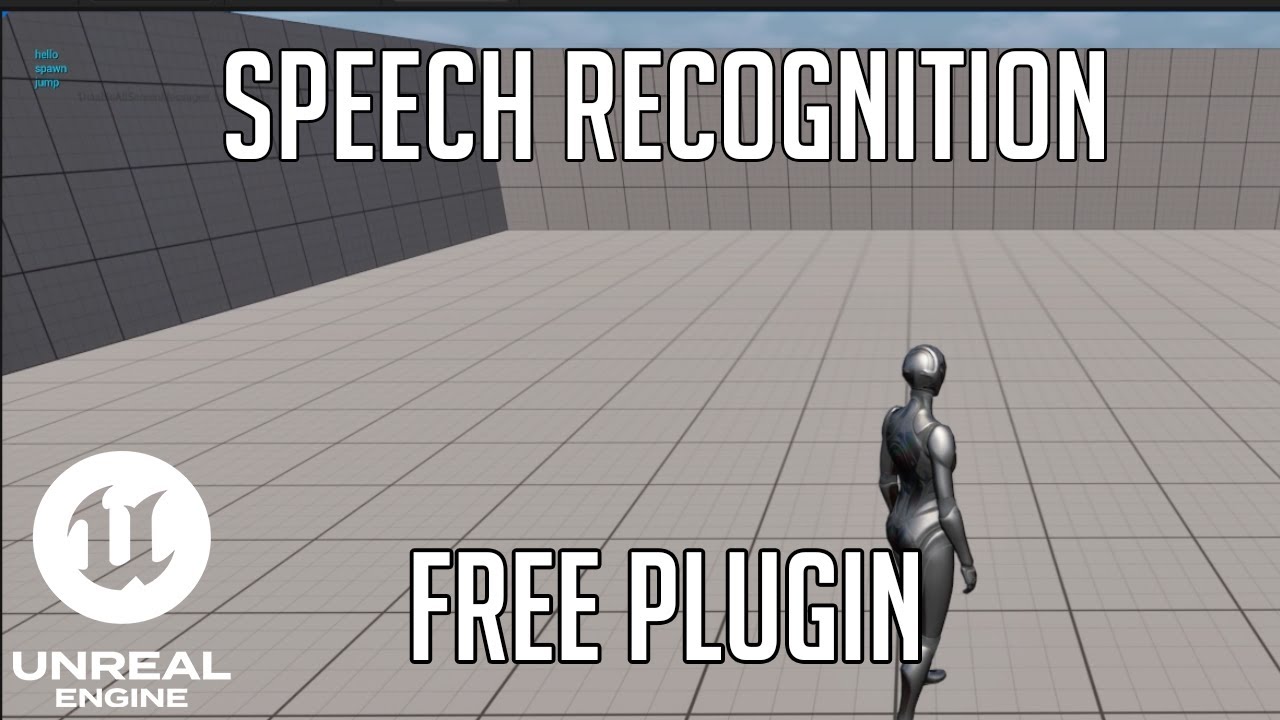 Unreal Engine — Распознавание речи — Бесплатный плагин
