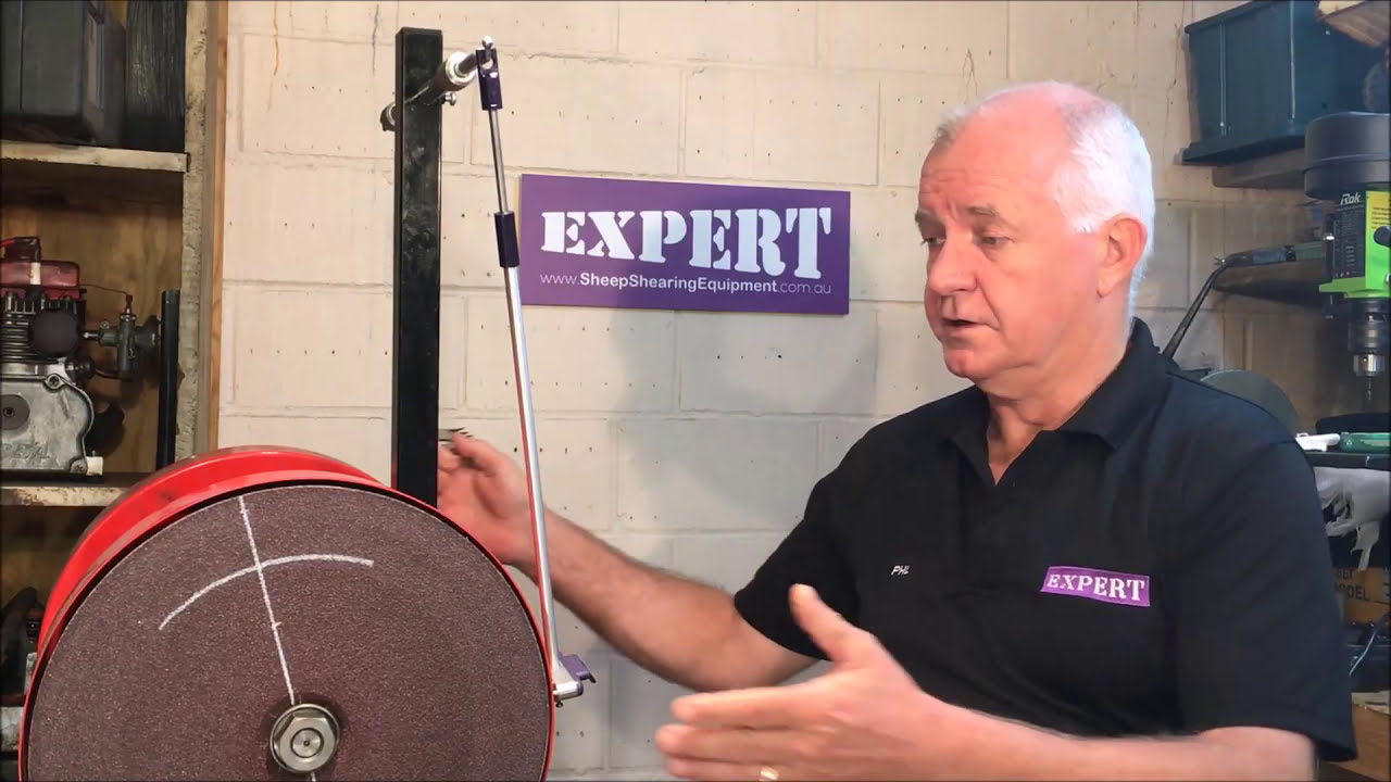Sheep Shearing Equipment Shearers comb grinding.