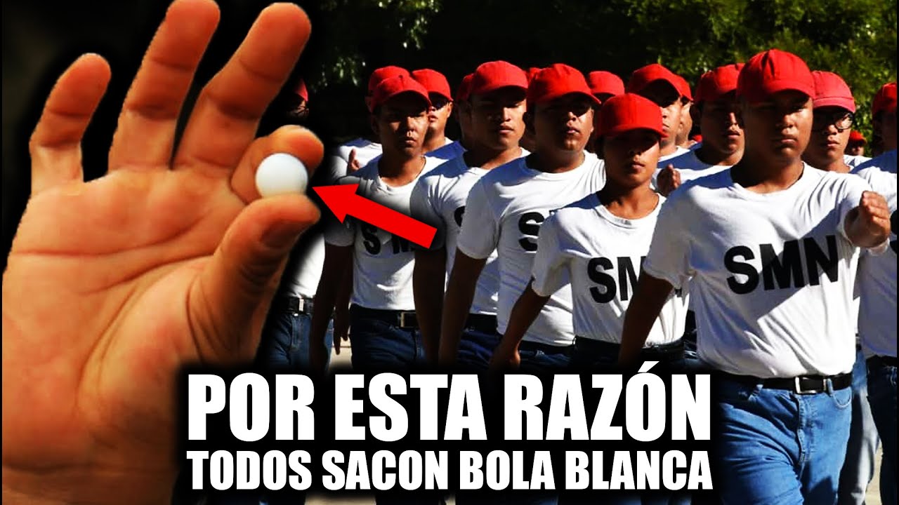 Por qué CASI TODOS SACARON BOLA BLANCA en EL SORTEO del SERVICIO MILITAR NACIONAL de MÉXICO