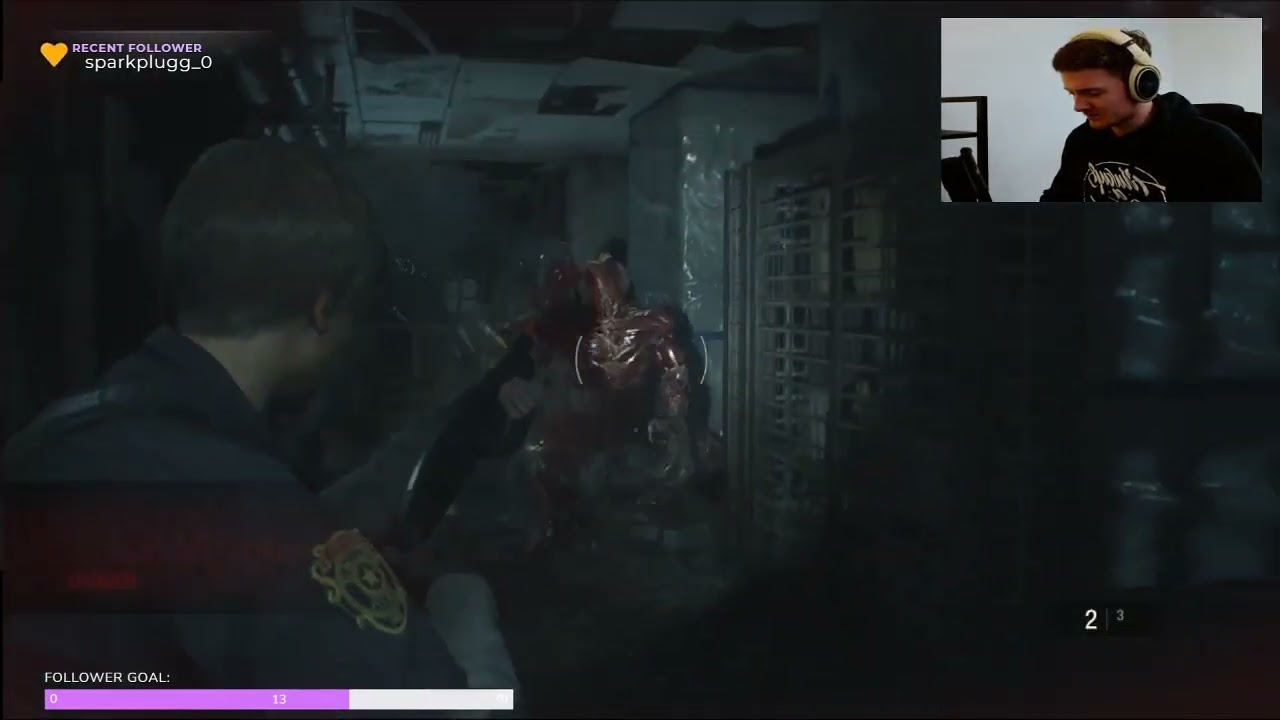 RE2 LICKER JUMPSCARE - Twitch Clips