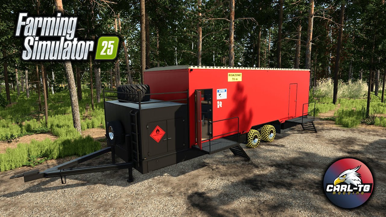 FS25 | Forestry Service Trailer | Mod Trailer
