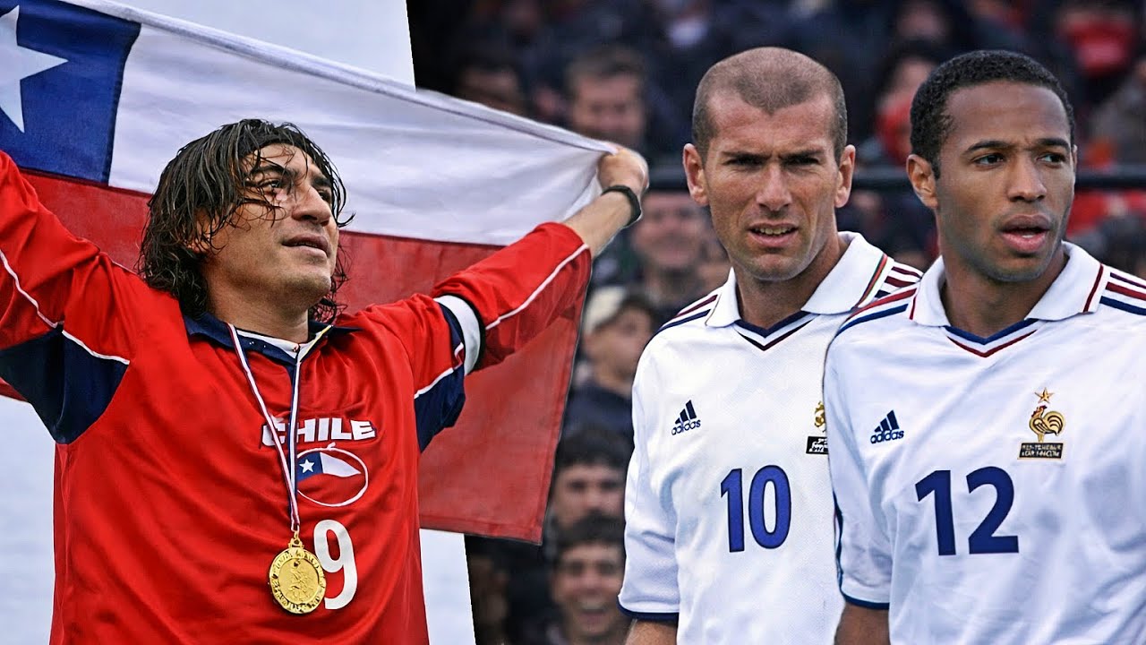 El día en que CHILE se IMPUSO ante la FRANCIA Campeona del Mundo... (Despedida Zamorano)