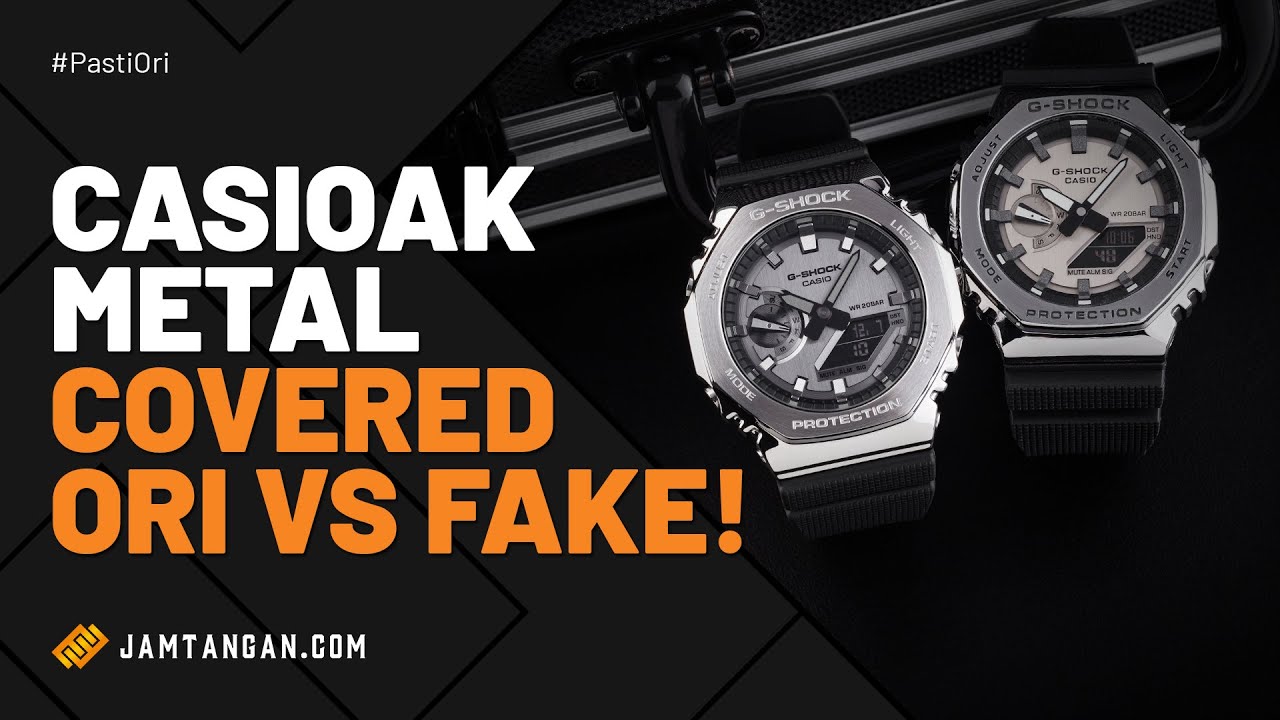 JANGAN SAMPE KETIPU! G-Shock GM-2100-1ADR Ori VS KW
