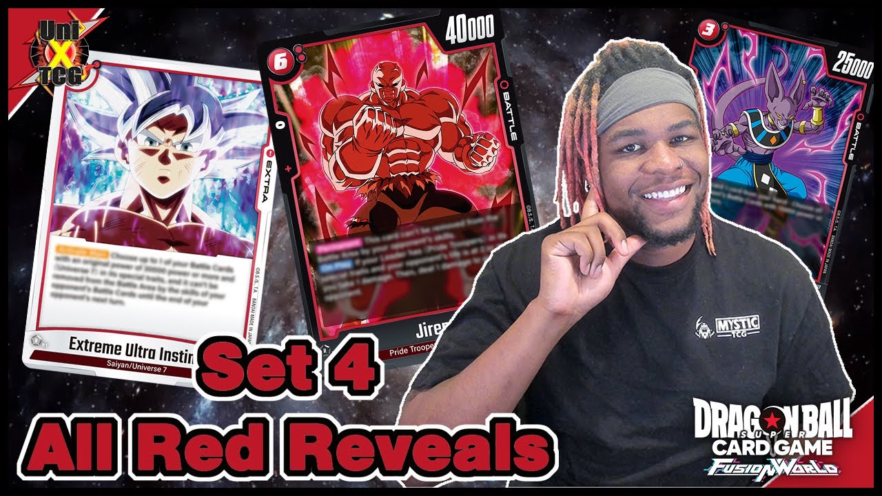 Gas or Pass? All The Red Reveals In Set 4 Ultra Limit! Dragon Ball Super Fusion World!