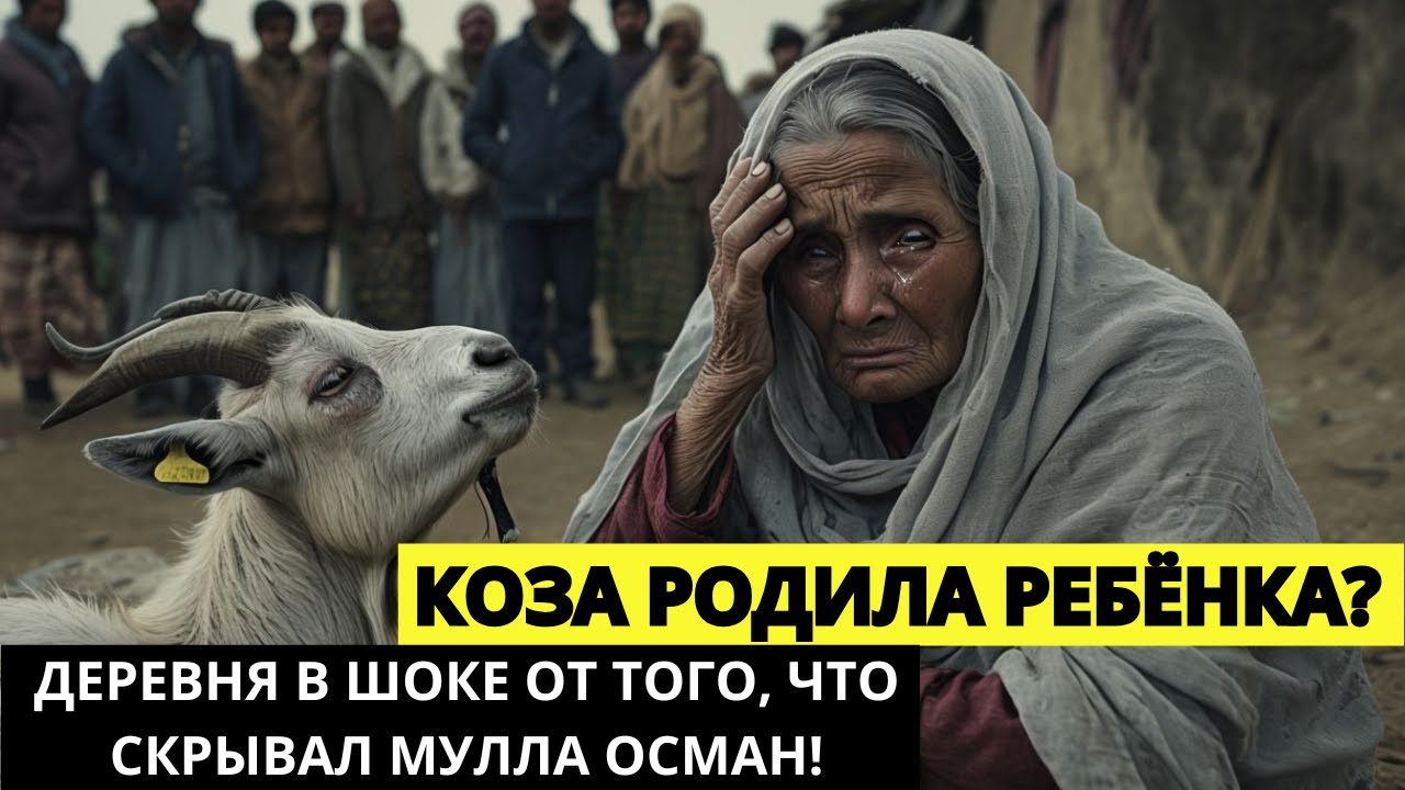Коза родила ребёнка? Деревня в шоке от того, что скрывал Мулла Осман! | Исламская история.