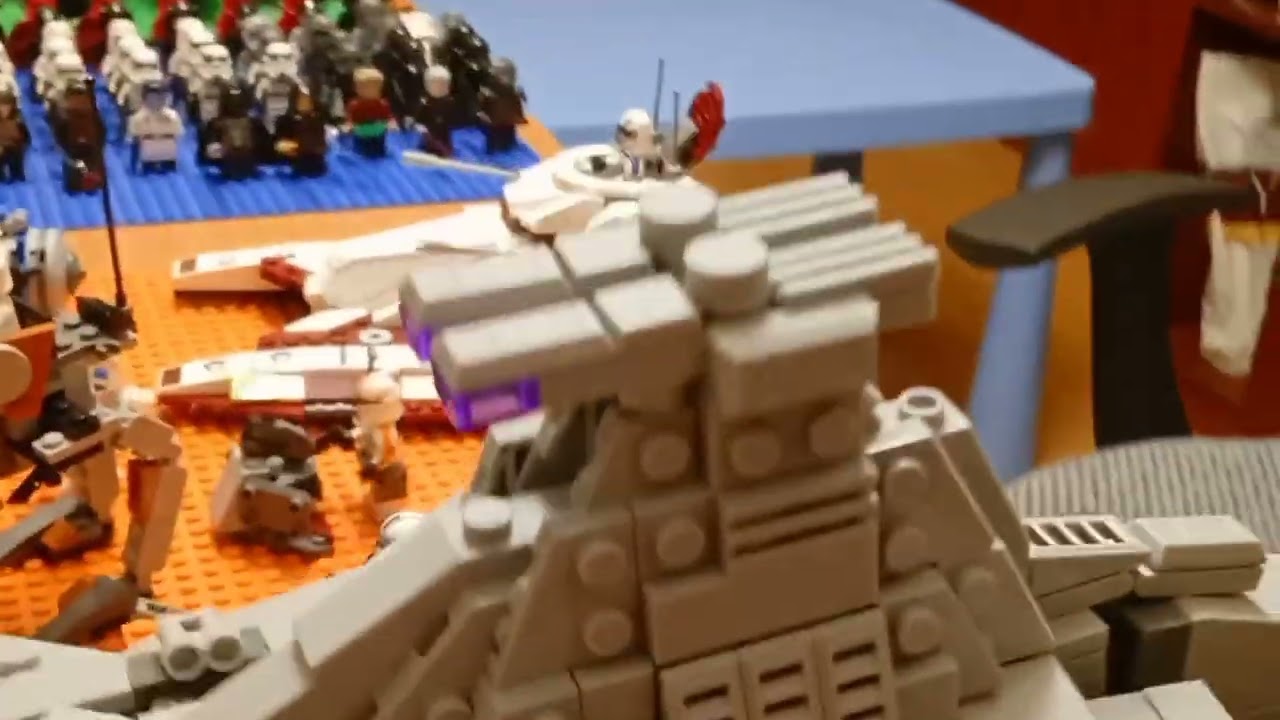 Lego Star wars geonosis project