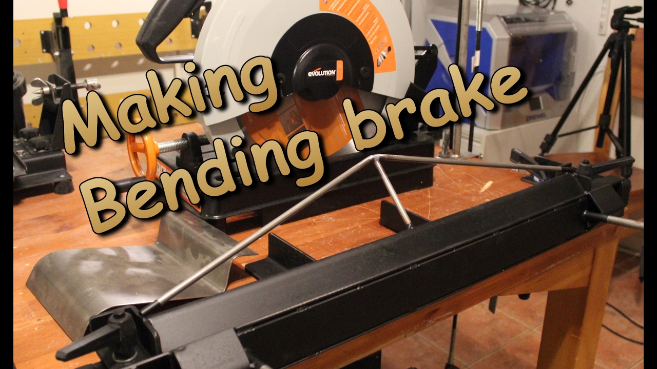 Metal working: Sheet metal bending brake.  Part 1 / 2