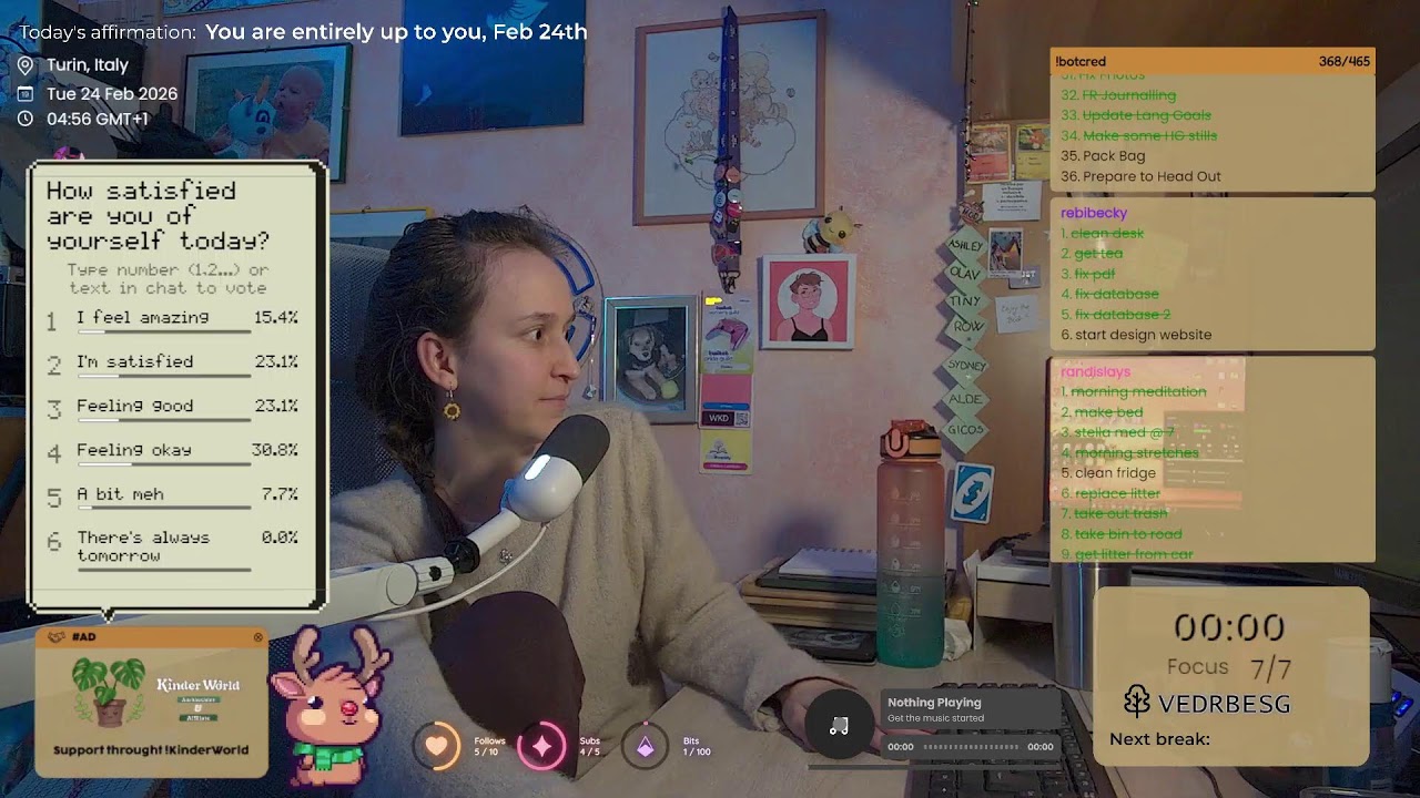 Work with me ✧ lurker friendly | 24th February