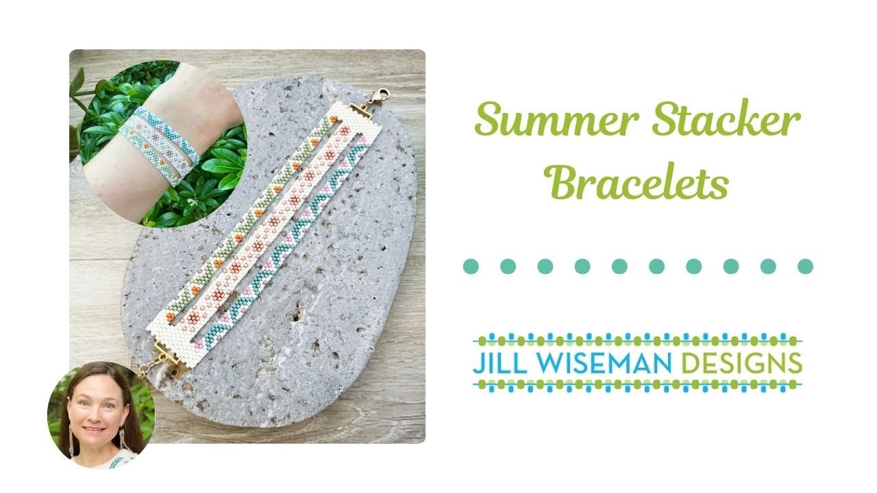 Free Project: Summer Stacker Bracelet (Peyote stitch and Delica beads)