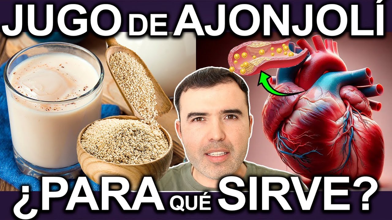 JUGO DE AJONJOLI EN AYUNAS - 5 Nuevos Beneficios Nunca Antes Revelados