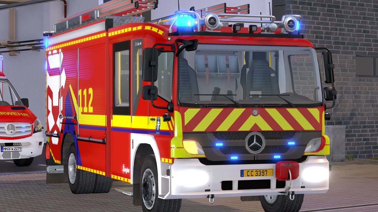Emergency Call 112 - Luxembourg Firefighters on Duty! 4K