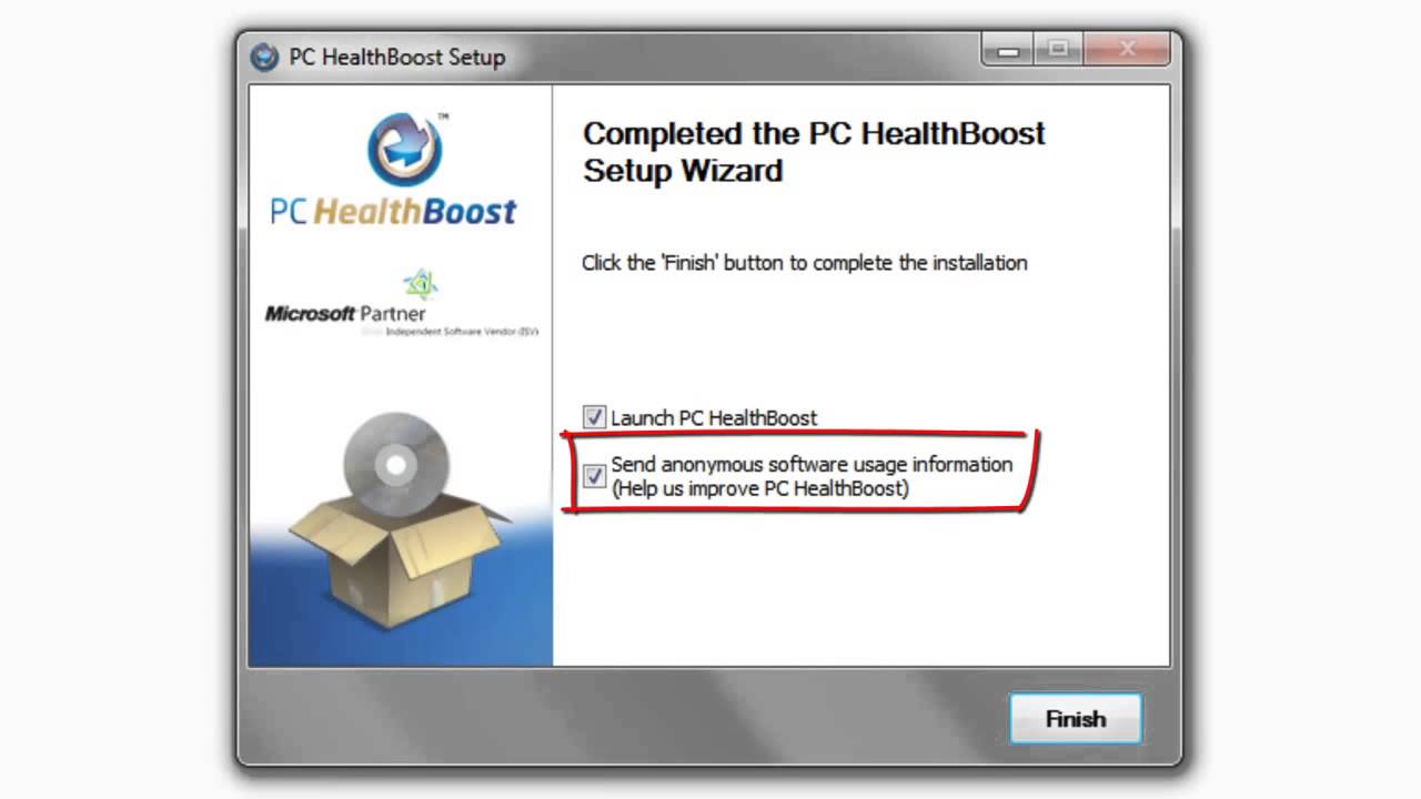 PC HealthBoost Registry Cleaner