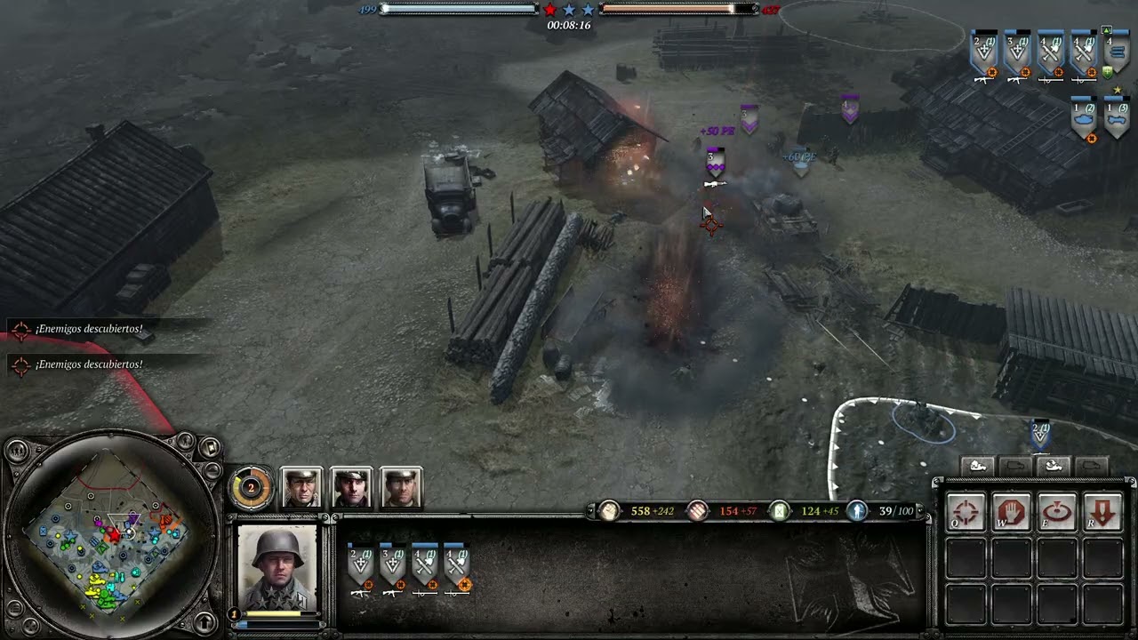 Company of Heroes 2 ( OKW 3  GER 1 VS  SOV 1 USF 2  UKF 1 ) 123 MULTI