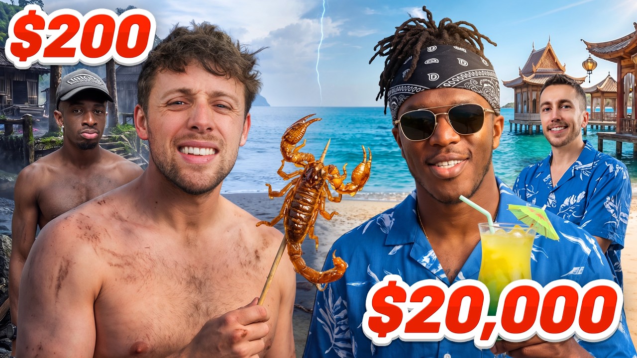 SIDEMEN $20,000 vs $200 HOLIDAY (ASIA EDITION)