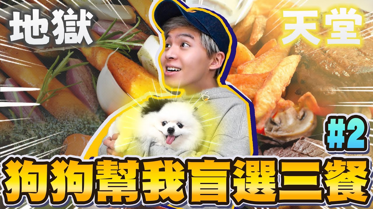 狗狗幫我選一日三餐！竟然選到這個‧‧‧【黃氏兄弟】