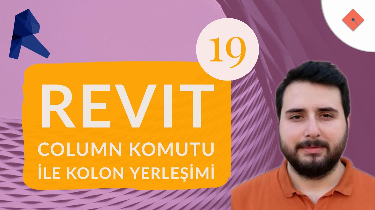 Revit Dersleri #19 | Column Komutu ile Kolon Yerleşimi
