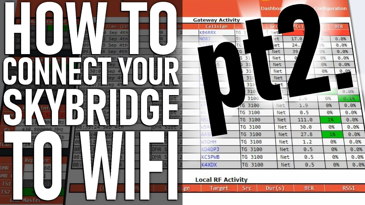 How to Set up Your SkyBridge on Wifi: Part 2