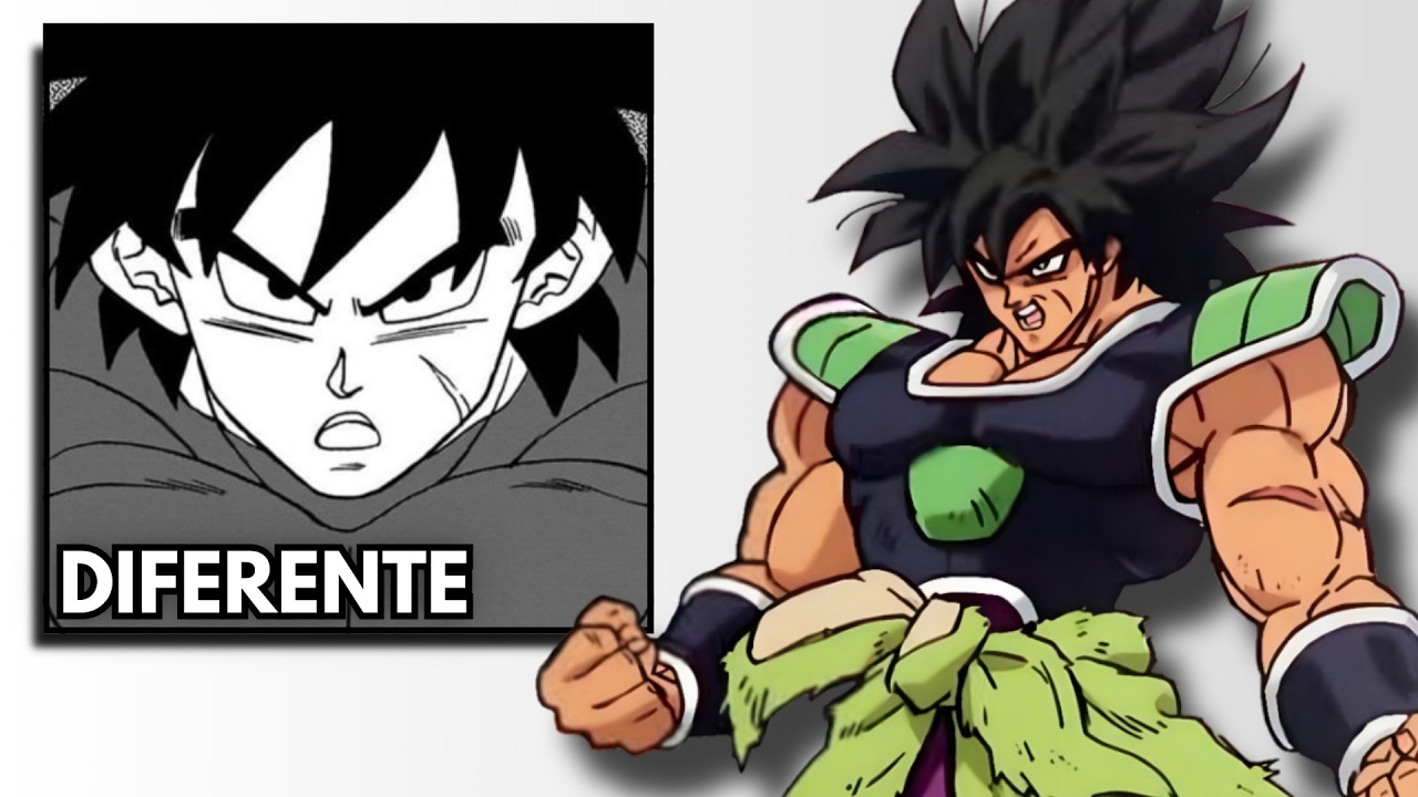 Broly es DIFERENTE en el Manga | Análisis Completo