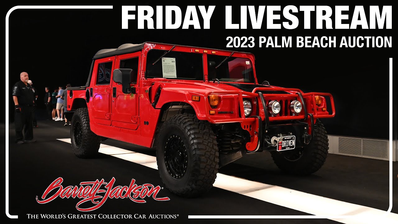 2023 PALM BEACH FRIDAY LIVESTREAM - Friday, April 14, 2023  - BARRETT-JACKSON 2023 AUCTION
