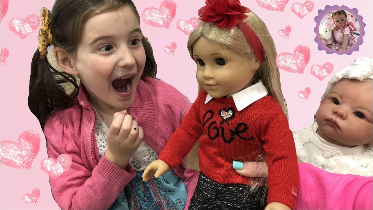 AMERICAN GIRL BOX OPENING! HAPPY MAIL with ALIYAH & REBORN BROOKLYN