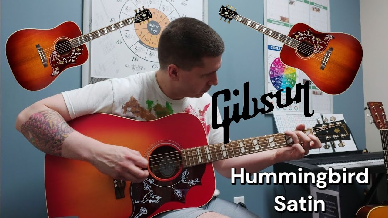 Gibson Hummingbird Special Demo | Ритм и соло в стиле блюграсс