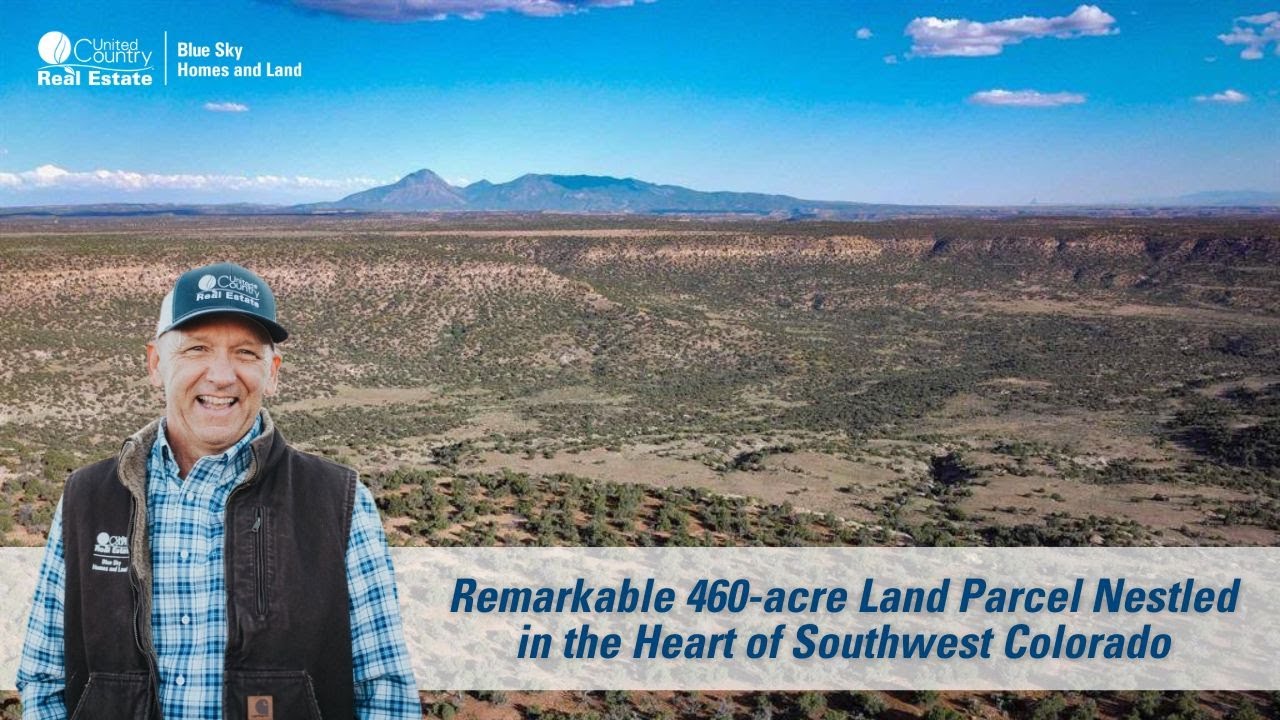 Pristine 460-Acre Land Parcel Surrounded by Public Land For Sale near Cortez, Colorado