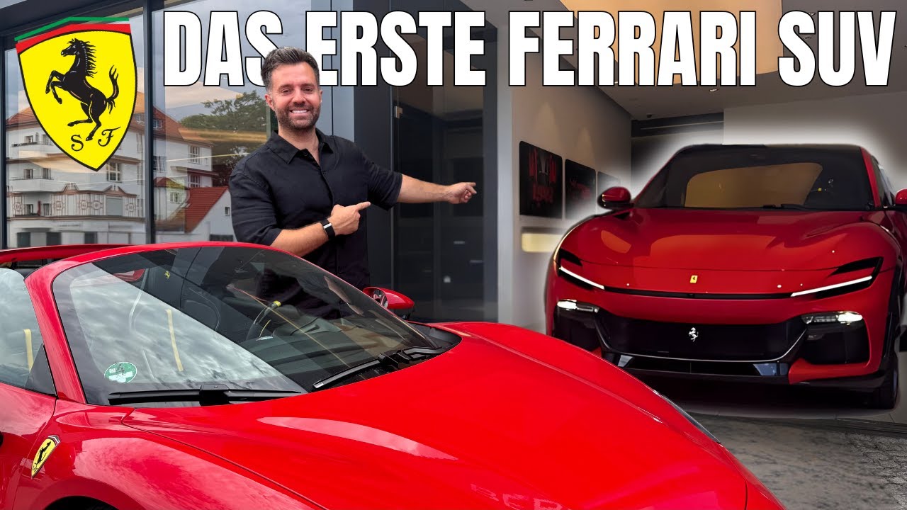 Mein Atelier Purosangue 🔥🚗 Das erste Ferrari SUV der Welt! | Isi Tat