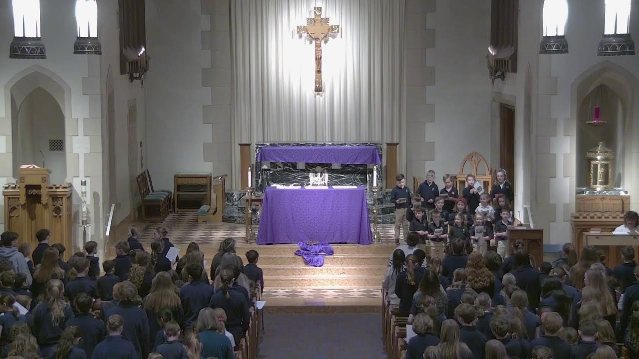 Tuesday, March 3 - School Mass/Petit 1 - St. Katherine Drexl - Father Wayne Watts